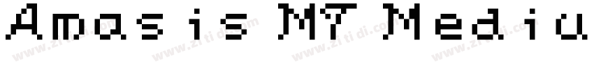 Amasis MT Medium(ttf字体转换